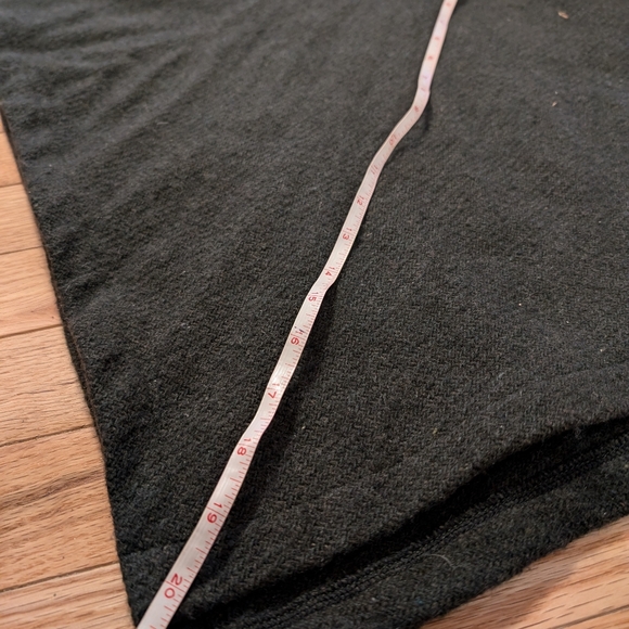 Hooded Wool Viking crop poncho Ren Faire green ✨ - Picture 4 of 4